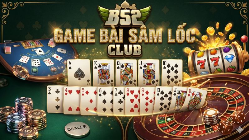 Trải nghiệm các dòng game bài tốc độ cao Liêng và Sâm Lốc tại B52
