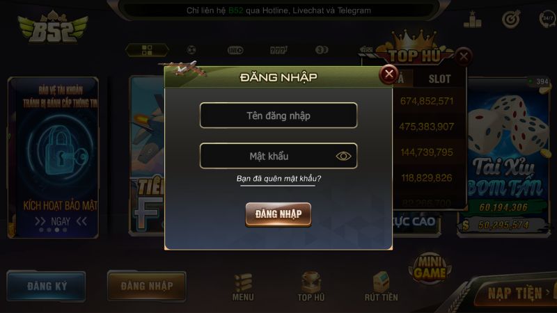 Những quyền lợi và ưu đãi đặc biệt dành cho thành viên B52 Club