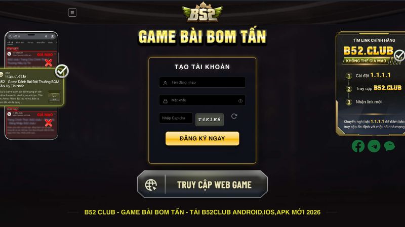 Giới thiệu tổng quan chặng đường phát triển của cổng game B52 Club từ 2016